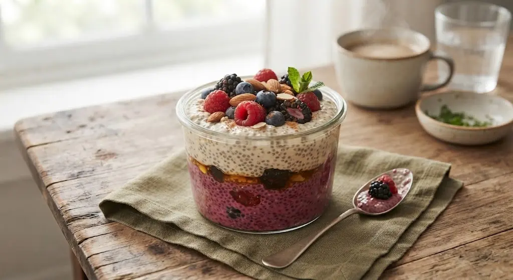Berry Chia Pudding
